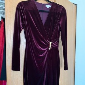 Velvet Purple Calvin Klein Dress size 4